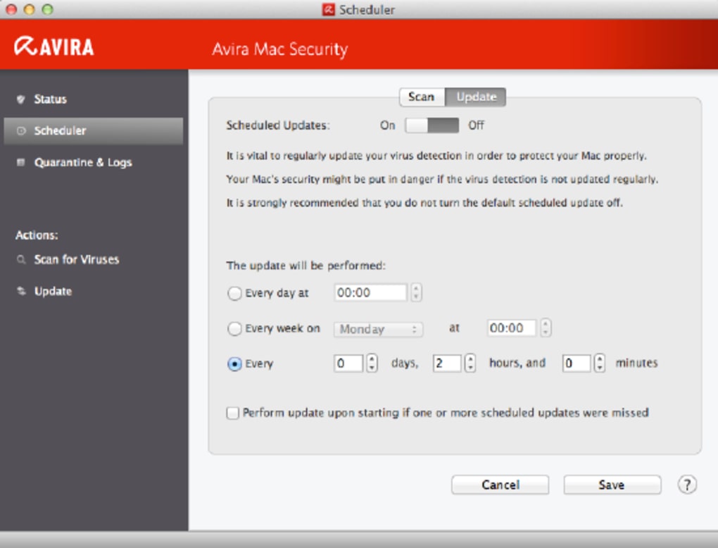 Avira Antivirus Software For Mac